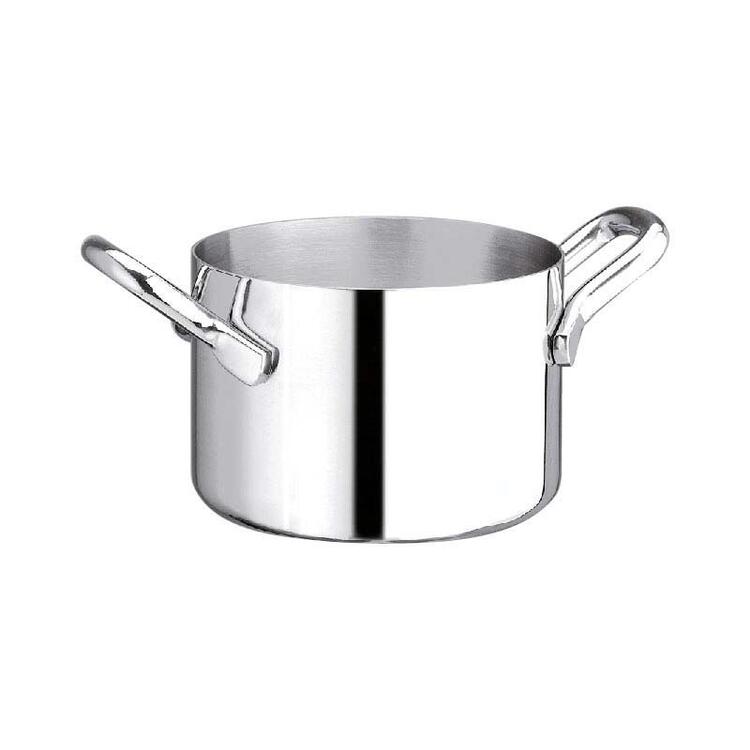 CASSERUOLA ALTA ALUINOX 3PLY 2MANIGLIE INOX 40 CM 28,9 L 