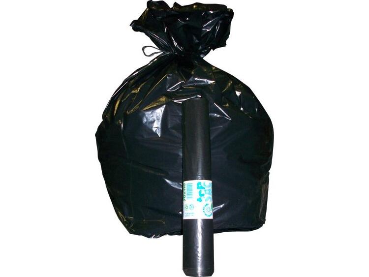 SACCO IMMONDIZIA IN ROTOLO 75X110 PEZZI 10 GR.700 NERO 
