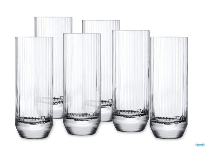 BIG TOP BICCHIERE WHISKY DOF VETRO CL 32 PEZZI 6 