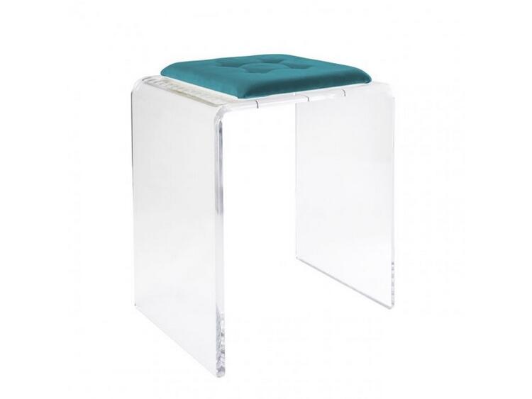 SGABELLO JAGO TURCHESE NESSUN DECOR 