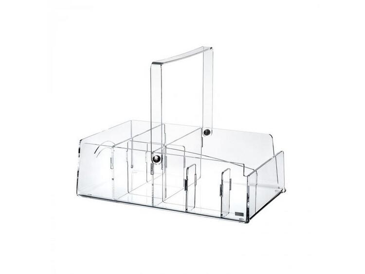 VASSOIETTO CON MANICO LIKE WATER 