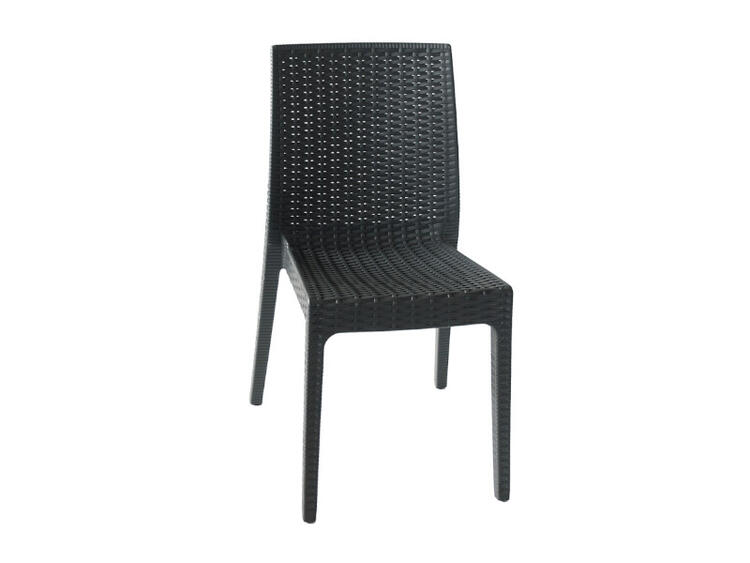 SEDIA SELENE SIMIL RATTAN ANTRACITE