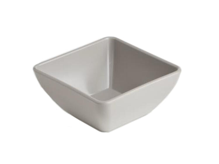 LINEA BUFFET CONTENITORE QUADRATO BIANCO PERLA