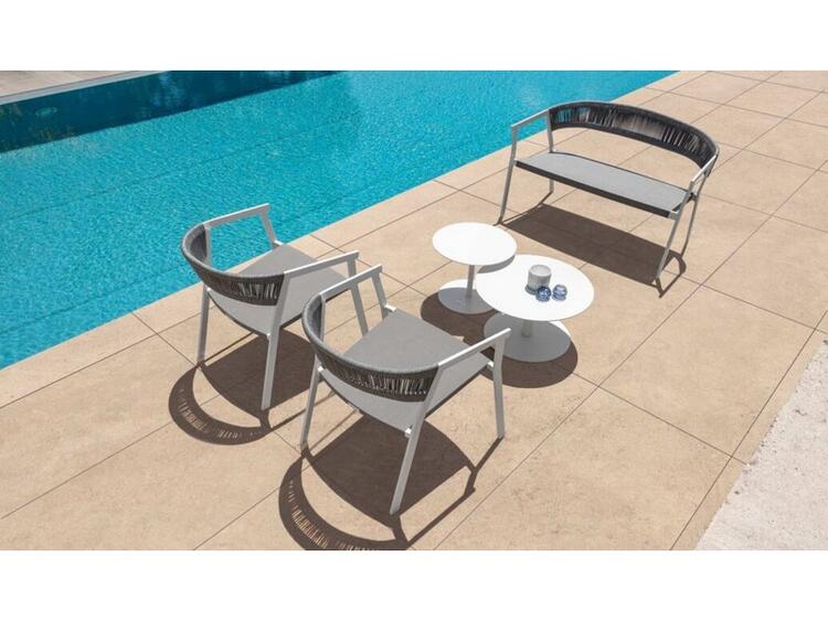 KEY SET SALOTTO OUTDOOR BIANCO TORTORA 5 PEZZI TALENTI