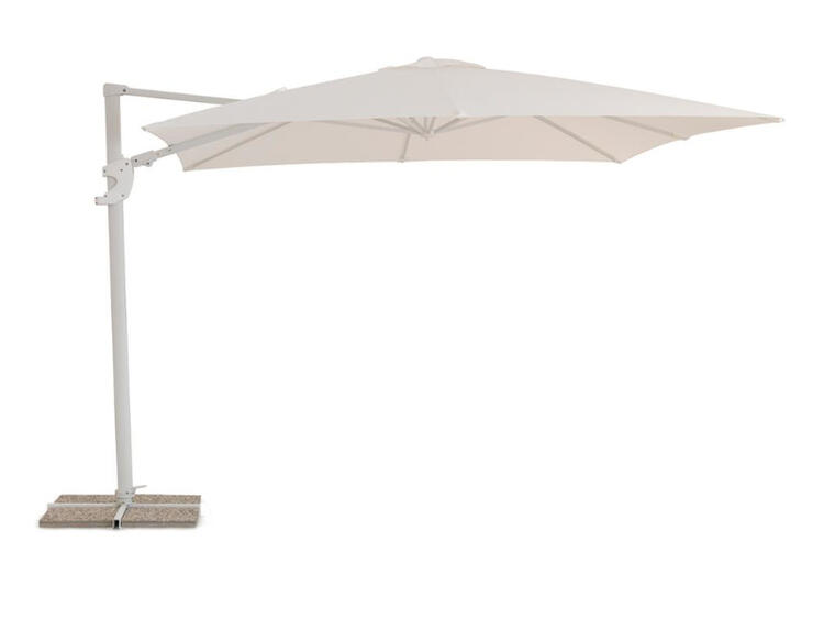 VULCANO OMBRELLONE 3X3 WHITE 