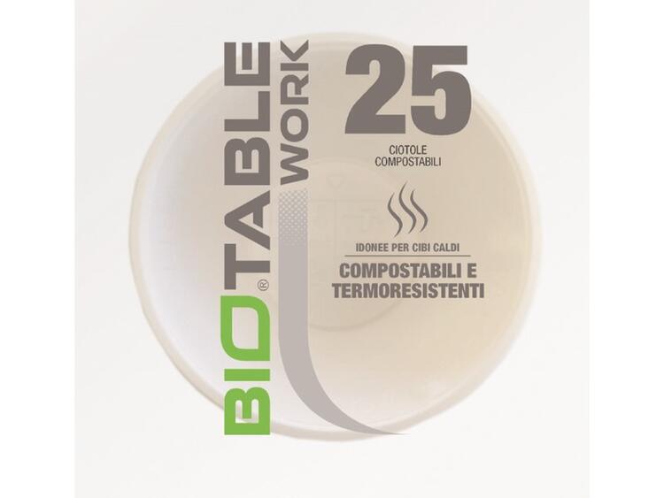 CIOTOLE PZ. 25 BIOTABLE WORK 12 