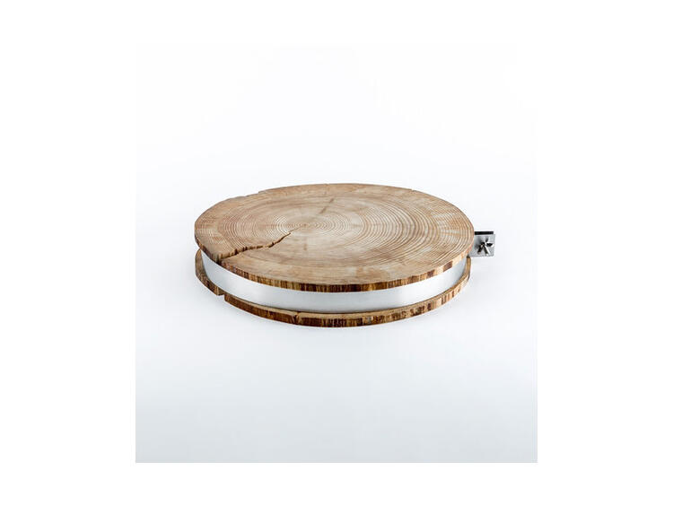 S/LAB TAGLIERE IN LARICE E ACCIAIO 